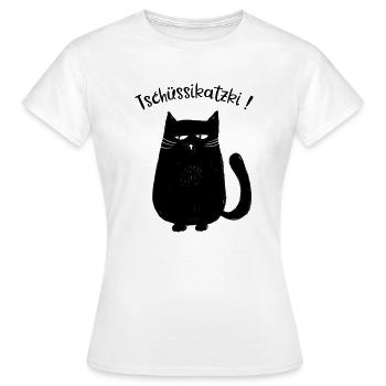 Bye bye byezki ! - Women's T-Shirt - white - Front - AI Model Female 172 dark (172cm)