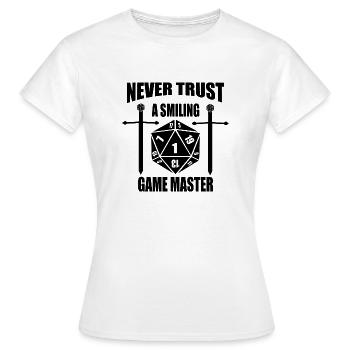 Game master jeu de plateau nerd Geek cadeau - T-shirt Femme - blanc - Devant - AI Model Female 172 dark (172cm)