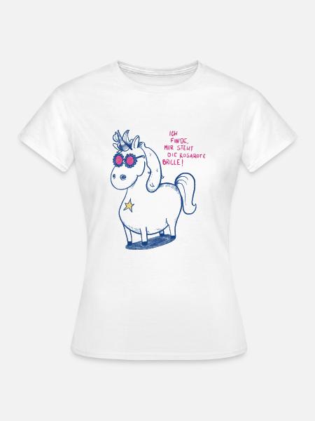 Mindset Einhorn - Frauen T-Shirt - Weiß