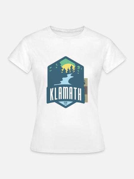 Klamath National Forest - Frauen T-Shirt - Weiß