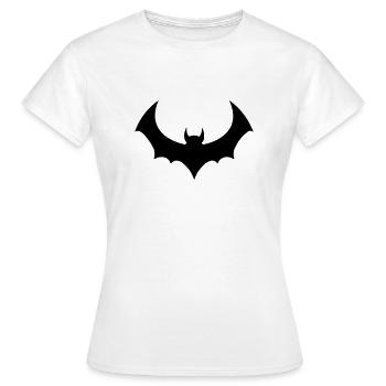 Chauve souris - T-shirt Femme - blanc - Devant - AI Model Female 172 dark (172cm)
