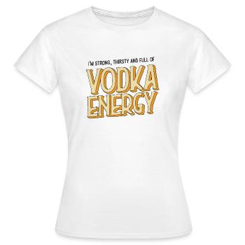Sommer Sonne Alkohol - Frauen T-Shirt - Weiß - Vorne - AI Model Female 172 dark (172cm)