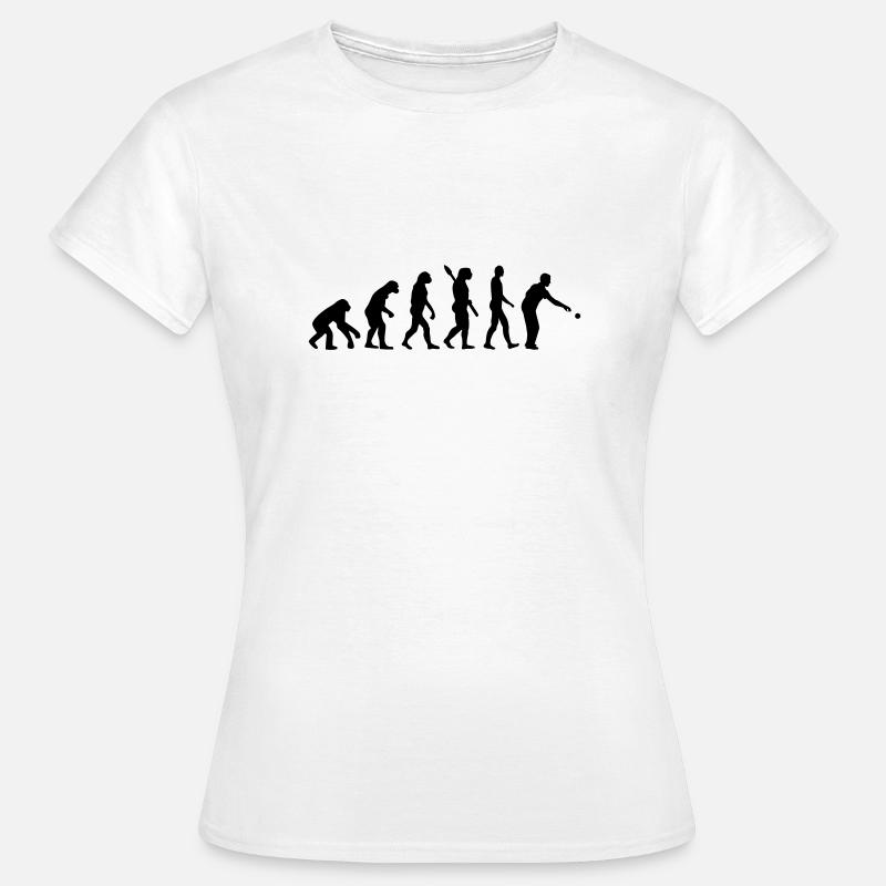 Boule Evolution - Frauen T-Shirt - Weiß