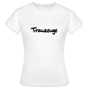 best man - Women's T-Shirt - white - Front - AI Model Female 172 dark (172cm)