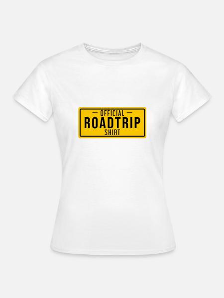 ROADTRIP SHIRT - Frauen T-Shirt - Weiß