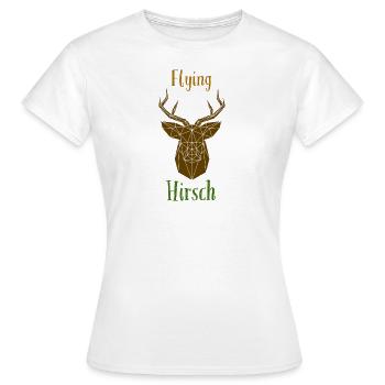 Cerf volant - T-shirt Femme - blanc - Devant - AI Model Female 172 dark (172cm)