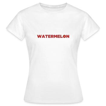Watermelon - Women's T-Shirt - white - Front - AI Model Female 172 dark (172cm)