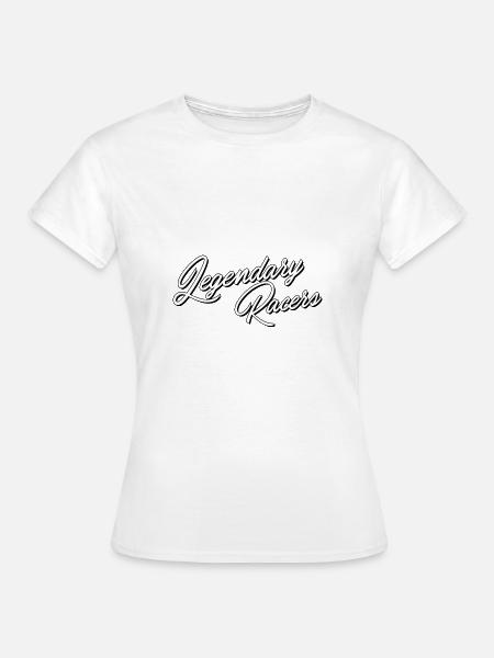 Legendary Racers - Frauen T-Shirt - Weiß