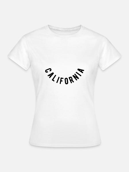 California - Frauen T-Shirt - Weiß