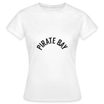 Baie des Pirates - T-shirt Femme - blanc - Devant - AI Model Female 172 dark (172cm)