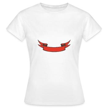 Bannière - T-shirt Femme - blanc - Devant - AI Model Female 172 dark (172cm)