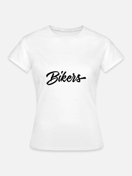 Bikers - Frauen T-Shirt - Weiß