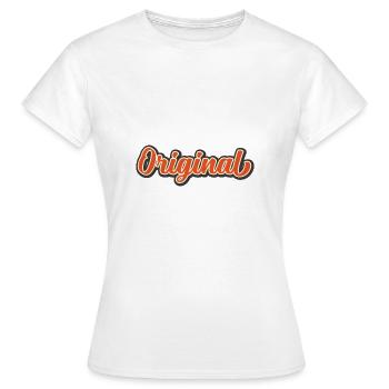 Langue source - T-shirt Femme - blanc - Devant - AI Model Female 172 dark (172cm)