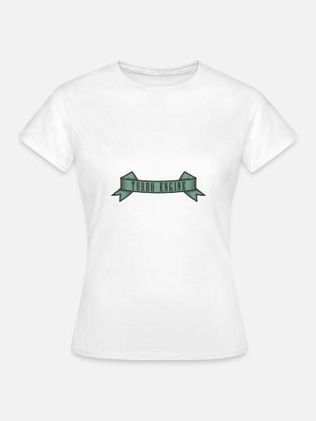 Turbo Engine Banner - Frauen T-Shirt - Weiß