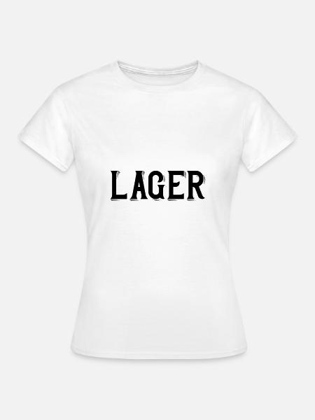 Lager - Frauen T-Shirt - Weiß