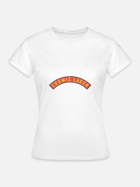 Cosmic Lager Banner - Frauen T-Shirt - Weiß
