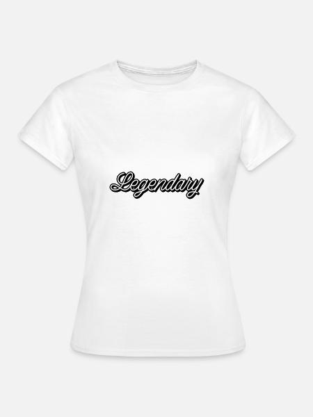 Legendary - Frauen T-Shirt - Weiß