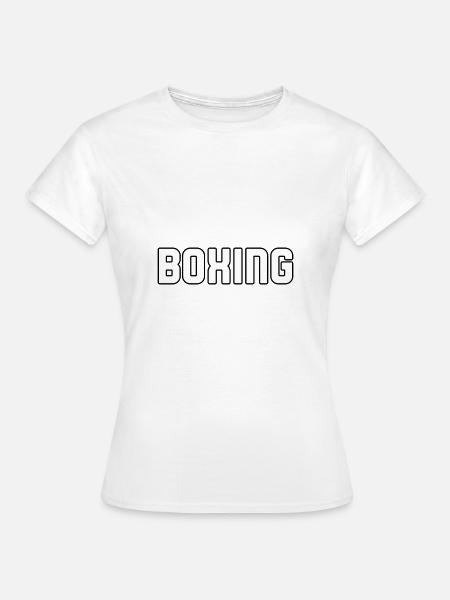 Boxing - Frauen T-Shirt - Weiß