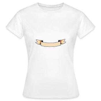 Bannière - T-shirt Femme - blanc - Devant - AI Model Female 172 dark (172cm)