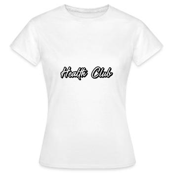 Health Club - Frauen T-Shirt - Weiß - Vorne - AI Model Female 172 dark (172cm)