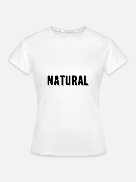 Natural - Frauen T-Shirt - Weiß