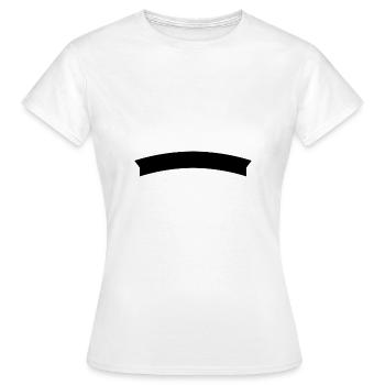 Bannière - T-shirt Femme - blanc - Devant - AI Model Female 172 dark (172cm)