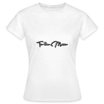To the moon - Women's T-Shirt - white - Front - AI Model Female 172 dark (172cm)