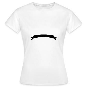 Bannière - T-shirt Femme - blanc - Devant - AI Model Female 172 dark (172cm)