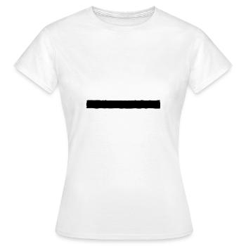 Bannière mince - T-shirt Femme - blanc - Devant - AI Model Female 172 dark (172cm)