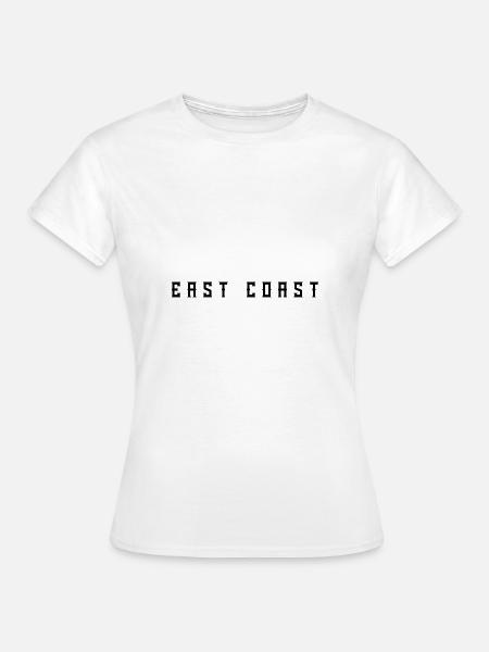 East Coast - Frauen T-Shirt - Weiß