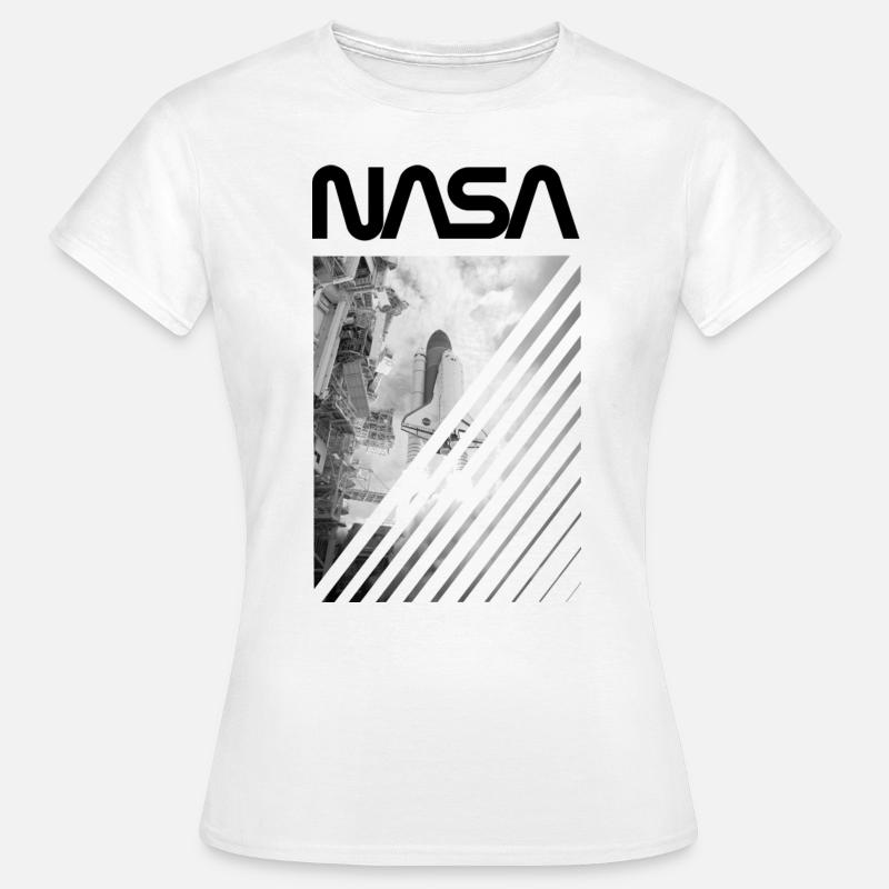 NASA Space Shuttle 6 - Women's T-Shirt - white