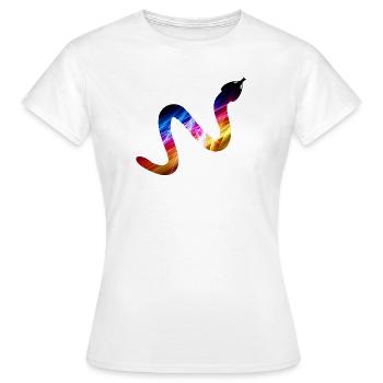 Serpent - serpent - T-shirt Femme - blanc - Devant - AI Model Female 172 dark (172cm)