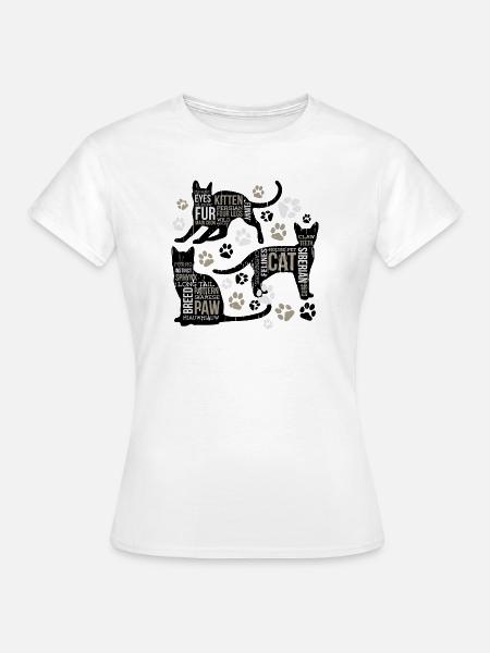 Cat Love - Women's T-Shirt - white