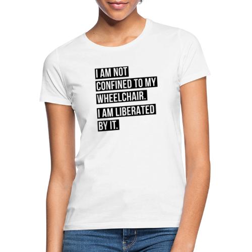 Negro no confinado - Camiseta mujer