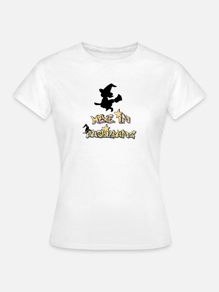 Hexe in Ausbildung - Frauen T-Shirt - Weiß