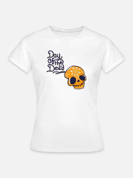 Day of the dead - Frauen T-Shirt - Weiß