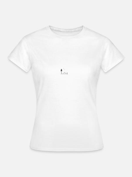Lagerfeuer - Frauen T-Shirt - Weiß
