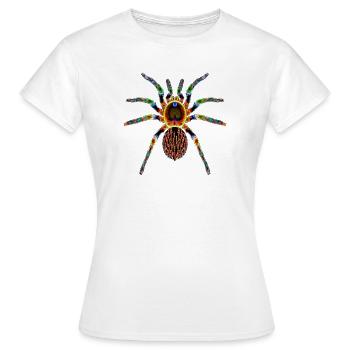 Boogie Spider - Women's T-Shirt - white - Front - AI Model Female 172 dark (172cm)