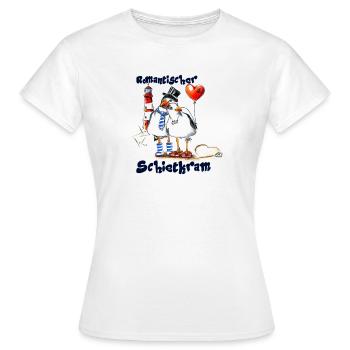 romantischer schietkram - Frauen T-Shirt - Weiß - Vorne - AI Model Female 172 dark (172cm)
