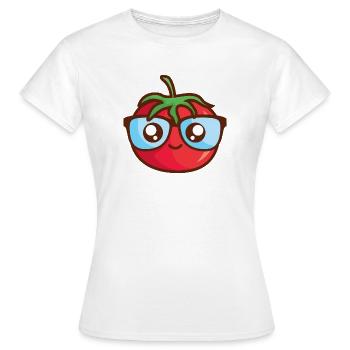 Tom Tom - T-shirt Femme - blanc - Devant - AI Model Female 172 dark (172cm)