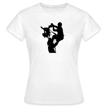 Arborist Arborist - Women's T-Shirt - white - Front - AI Model Female 172 dark (172cm)