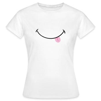 Fun - Women's T-Shirt - white - Front - AI Model Female 172 dark (172cm)