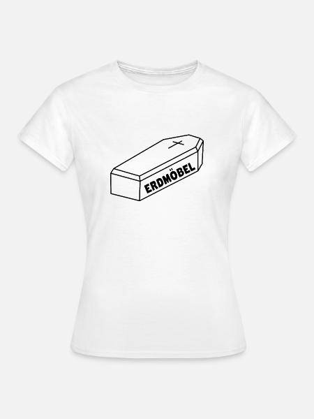 Erdmöbel - Frauen T-Shirt - Weiß