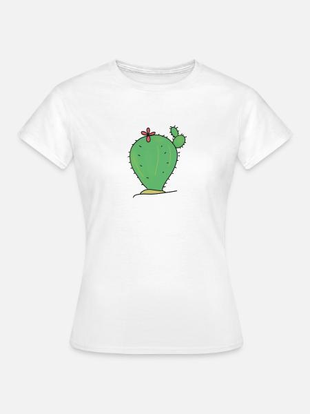 KAKTUS CACTUS - Frauen T-Shirt - Weiß