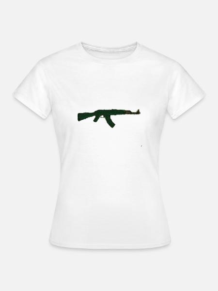 Kalaschnikow AK 47 - Frauen T-Shirt - Weiß