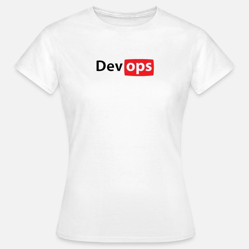 devopstube - Frauen T-Shirt - Weiß