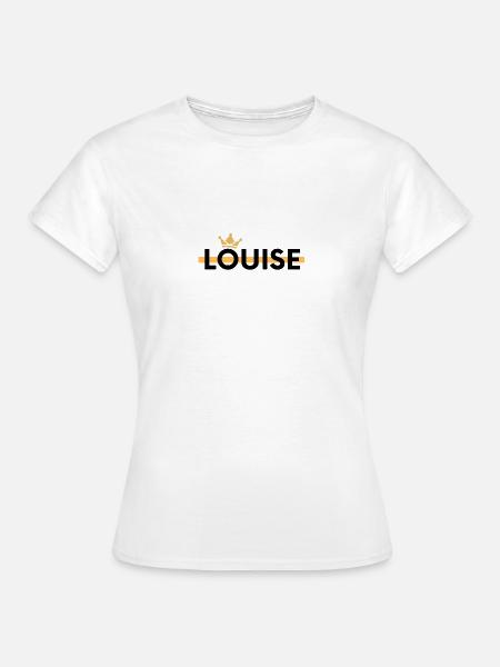 Louise - Frauen T-Shirt - Weiß