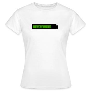 mood - Women's T-Shirt - white - Front - AI Model Female 172 dark (172cm)