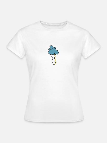 thunderstorm - Women's T-Shirt - white
