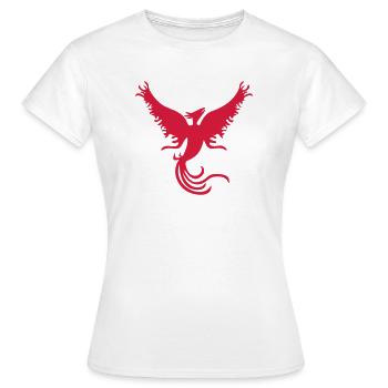 Phoenix - Women's T-Shirt - white - Front - AI Model Female 172 dark (172cm)
